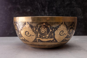 9.5' C Tone 3rd Octave Bronze 0936