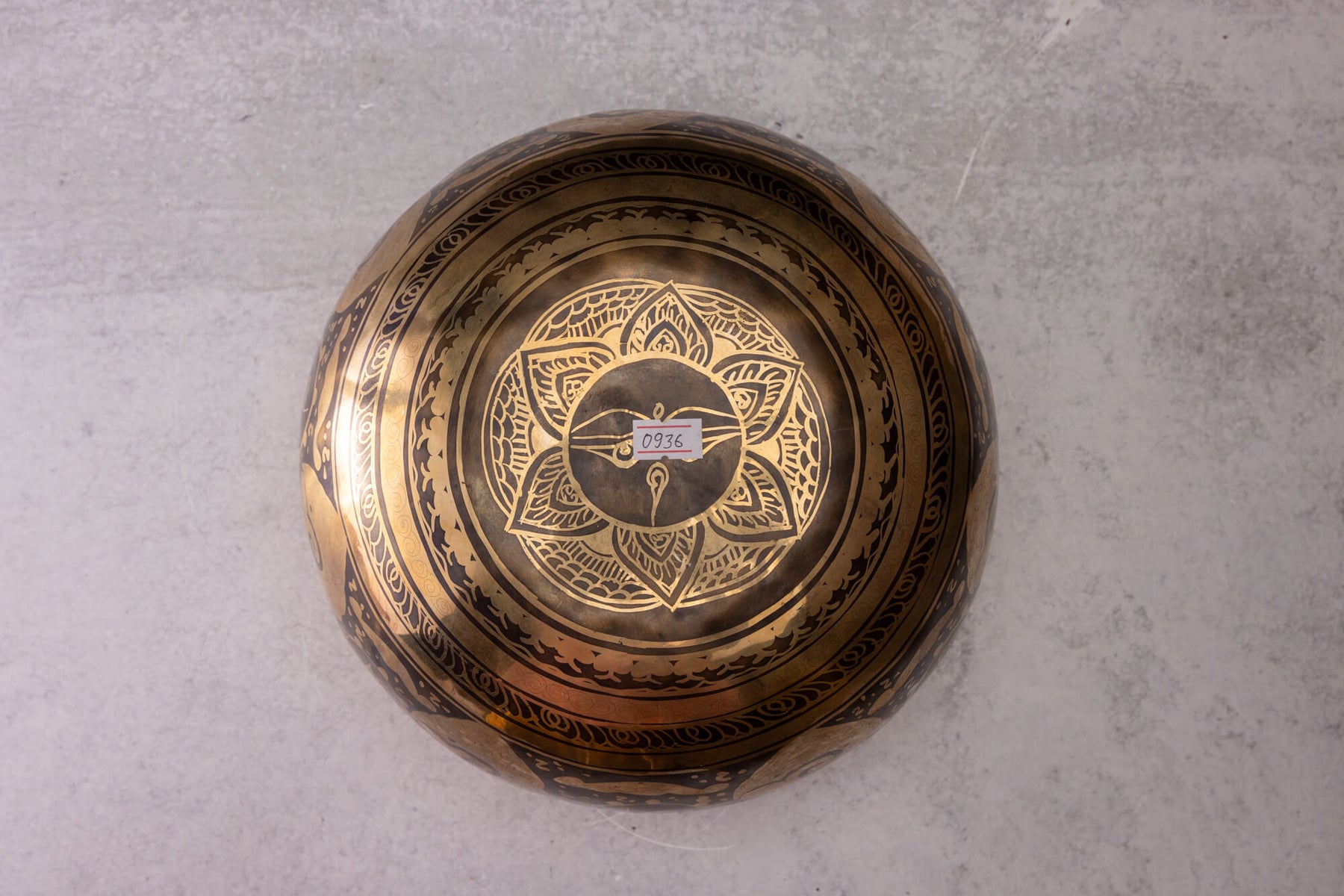 9.5' C Tone 3rd Octave Bronze 0936