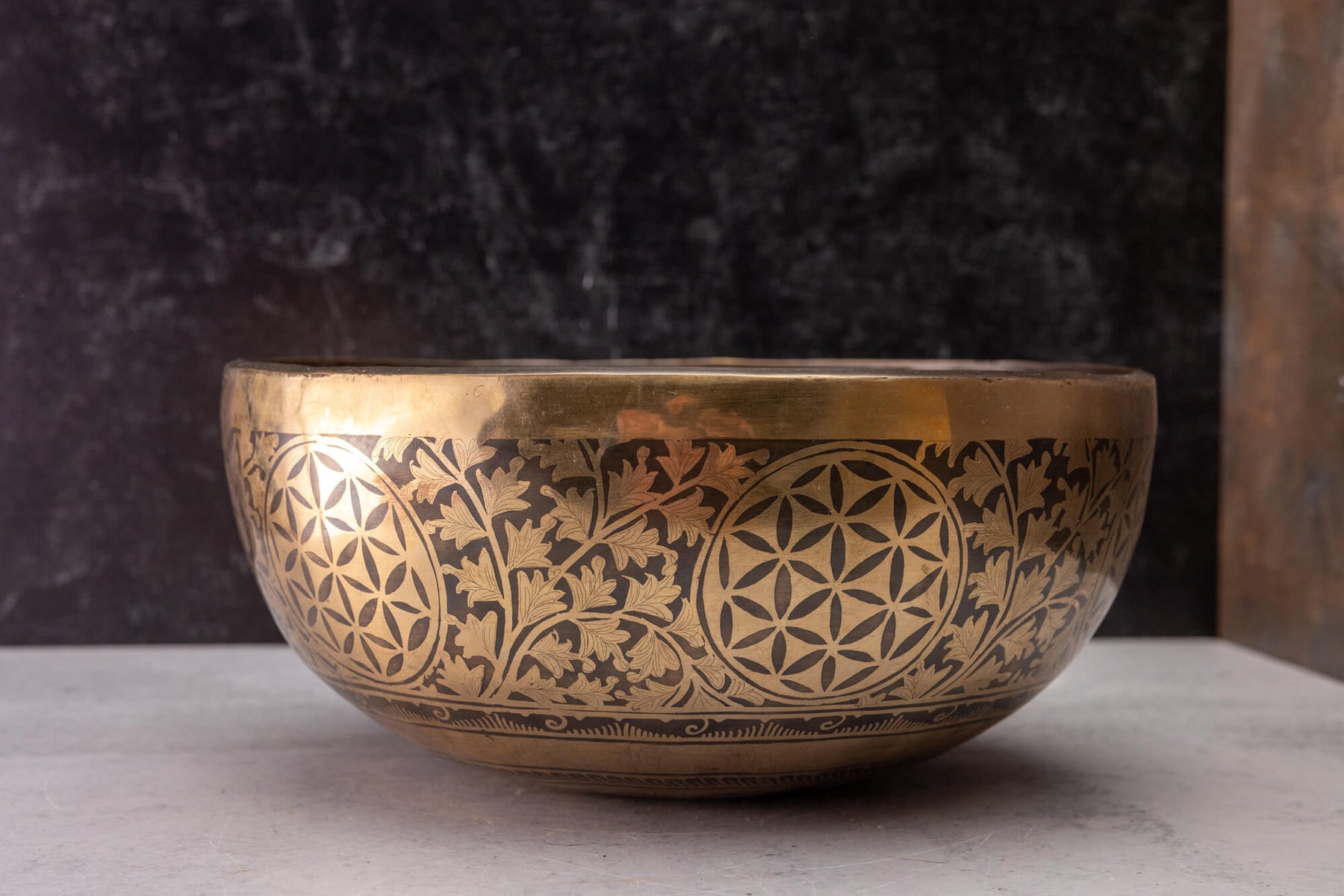 10.25' D Tone 3rd Octave Bronze 0829