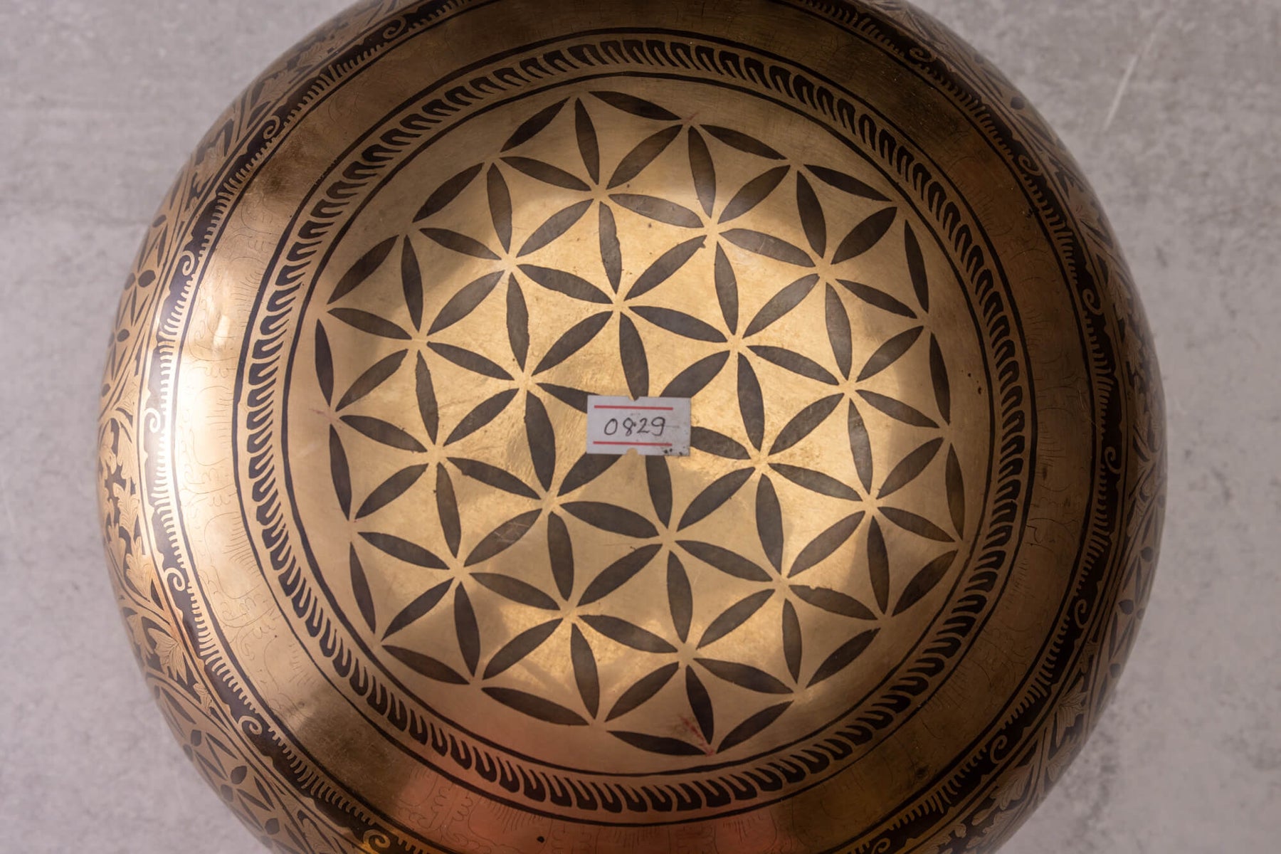 10.25' D Tone 3rd Octave Bronze 0829