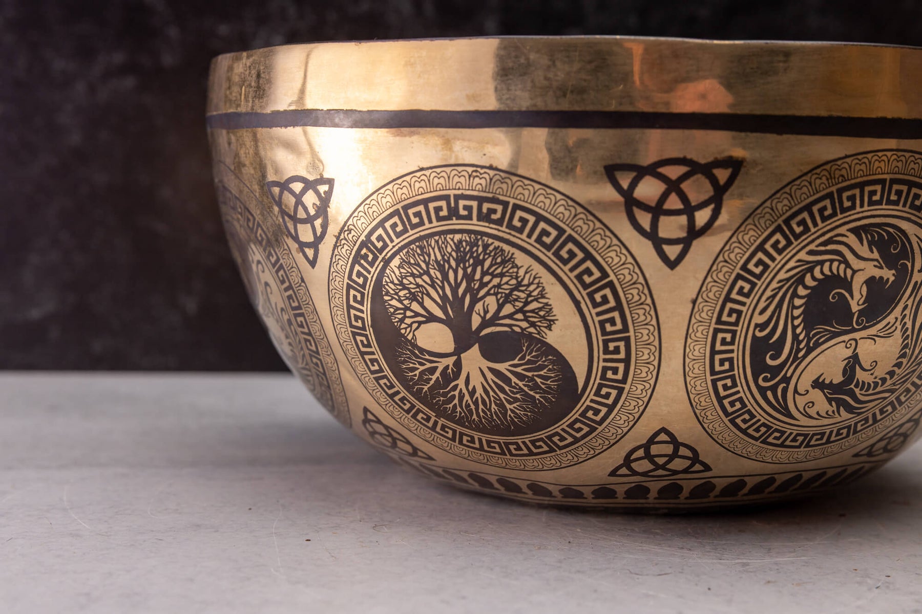 10' F# Tone 4th Octave Bronze 0899