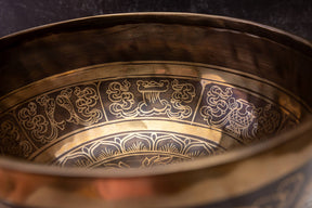 9.5' D Tone 3rd Octave Bronze 0953