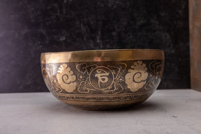 9.5' D Tone 3rd Octave Bronze 0953