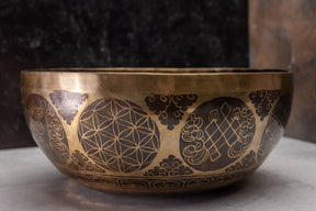 10.75' A Tone 2nd Octave Bronze 01010