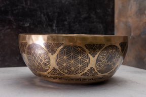 10.75' A Tone 2nd Octave Bronze 01010