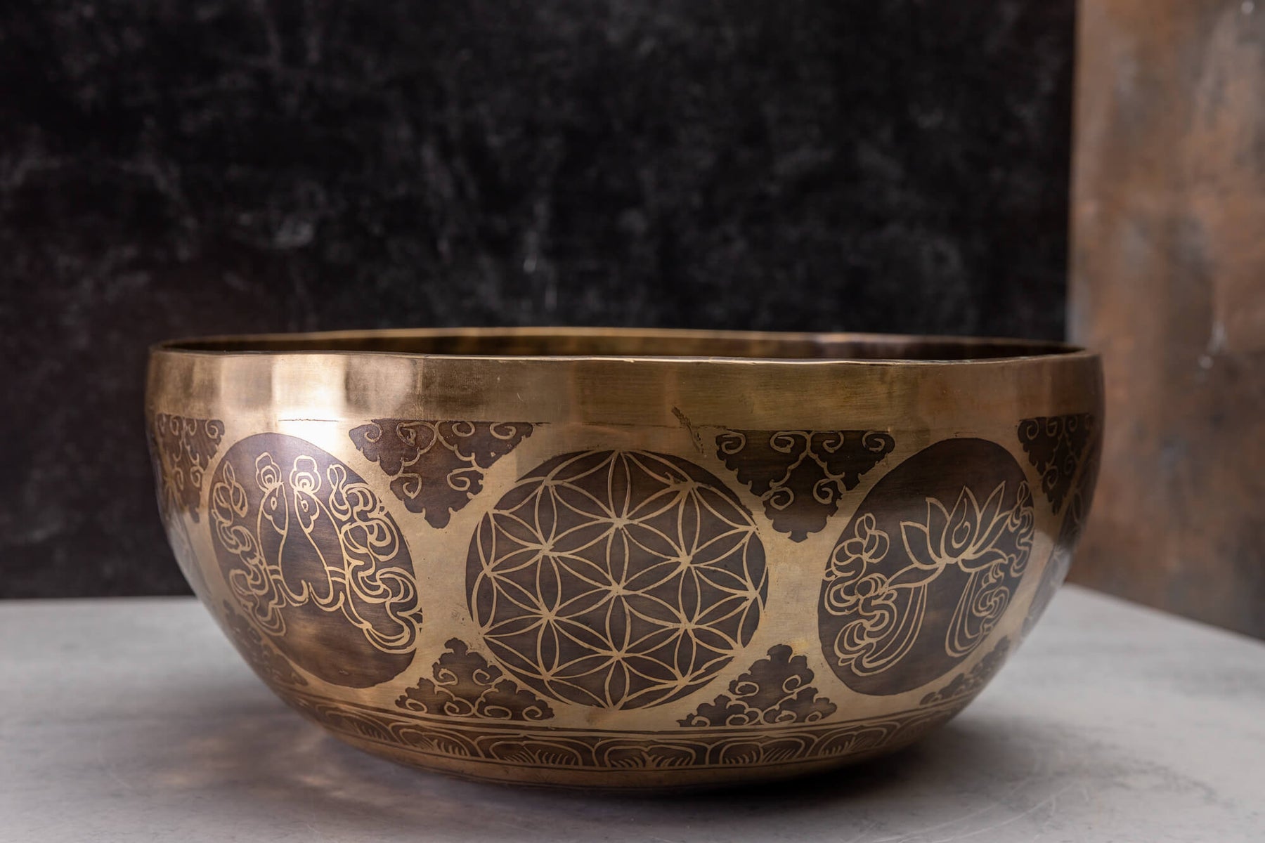 10.75' A Tone 2nd Octave Bronze 01010