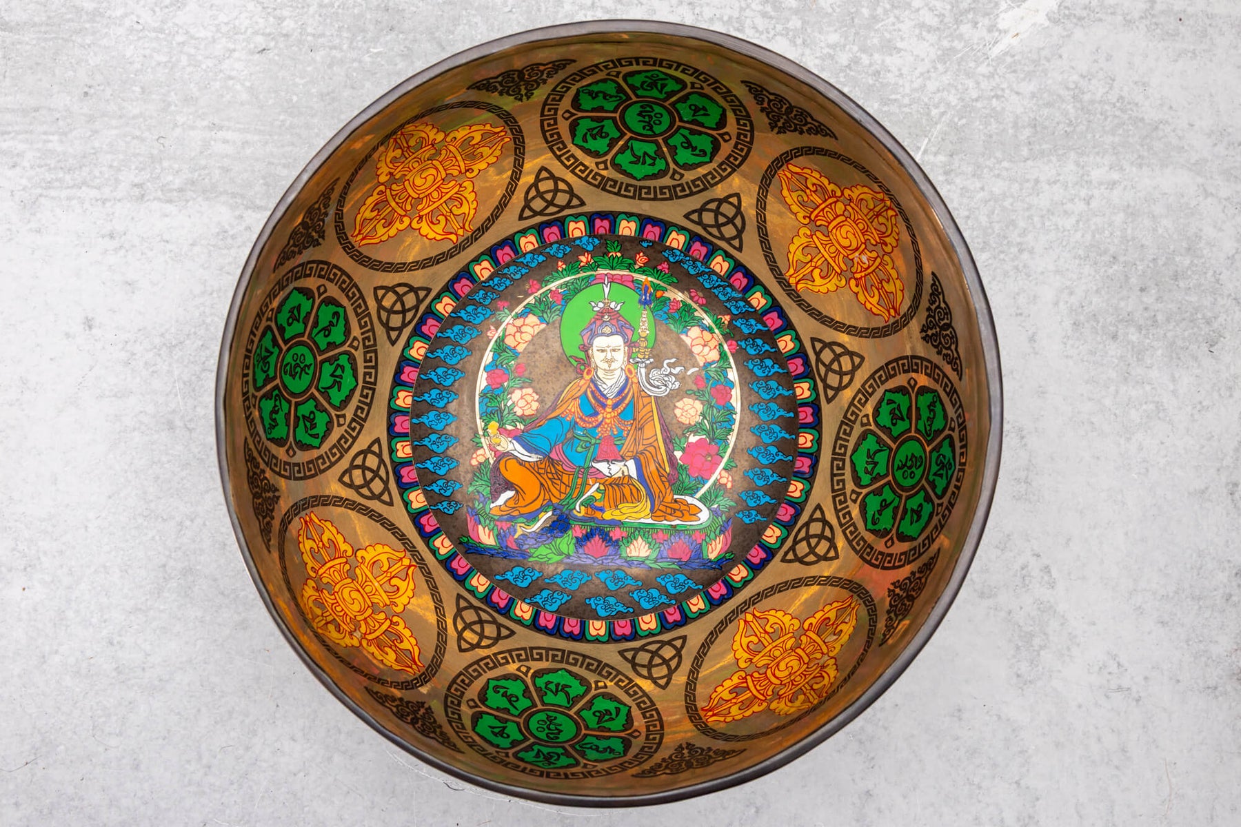 9.5' C Tone 3rd Octave Bronze 0901