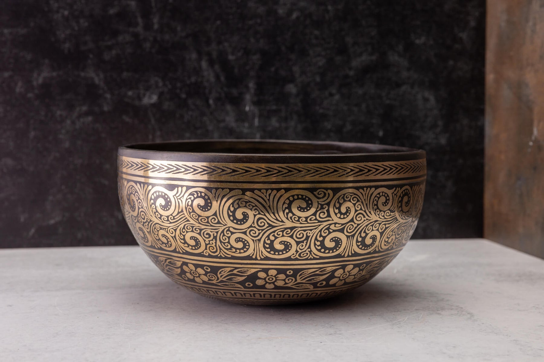 9.25' B Flat Tone 4th Octave Bronze 0771