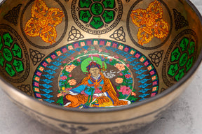 9.5' C Tone 3rd Octave Bronze 0901