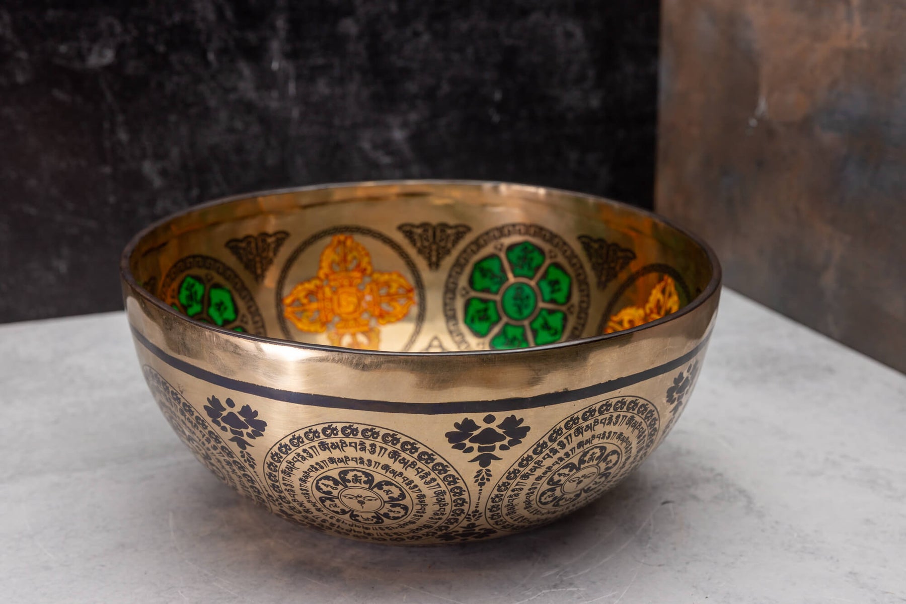 9.5' C Tone 3rd Octave Bronze 0901