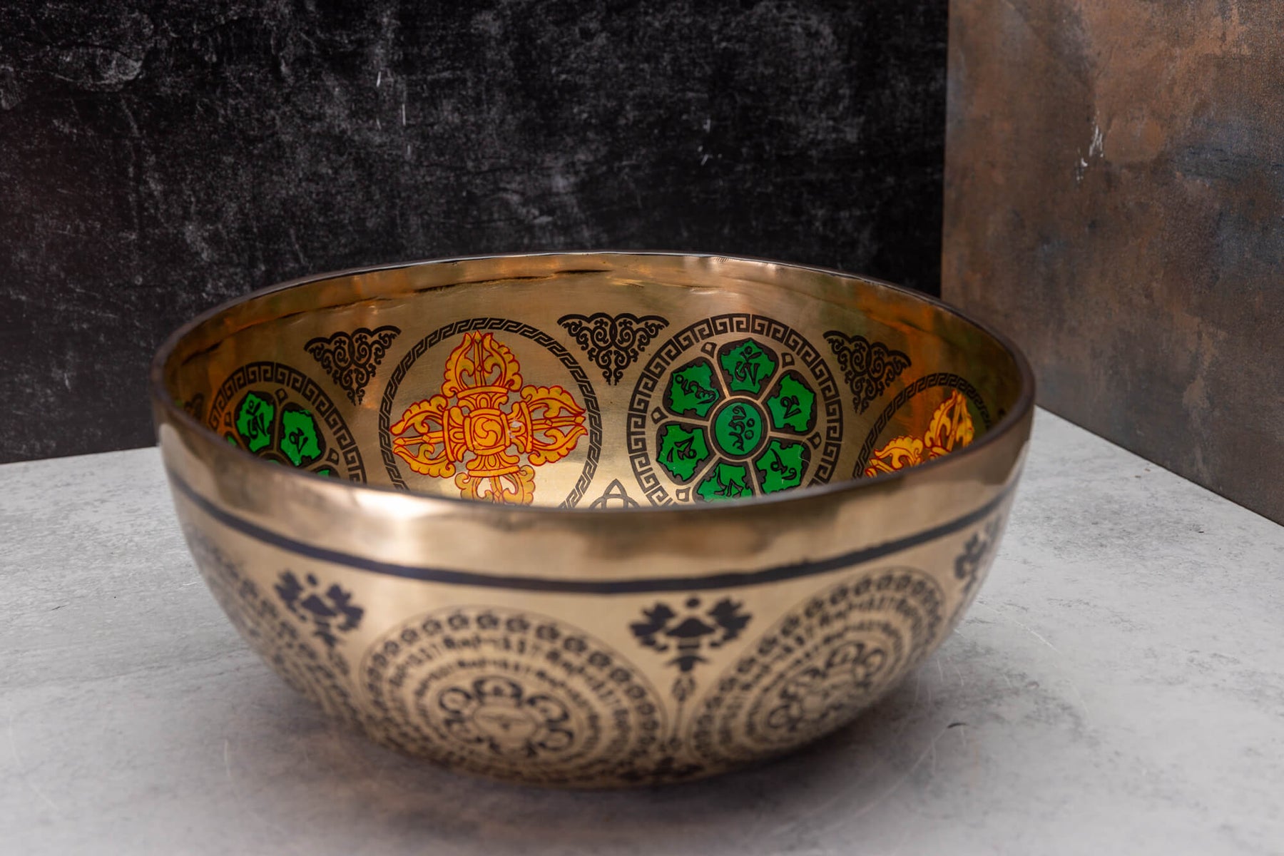 9.5' C Tone 3rd Octave Bronze 0901