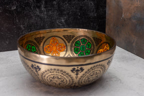 9.5' C Tone 3rd Octave Bronze 0901