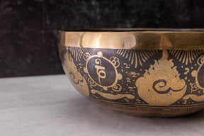 9.25' D Tone 3rd Octave Bronze 01000