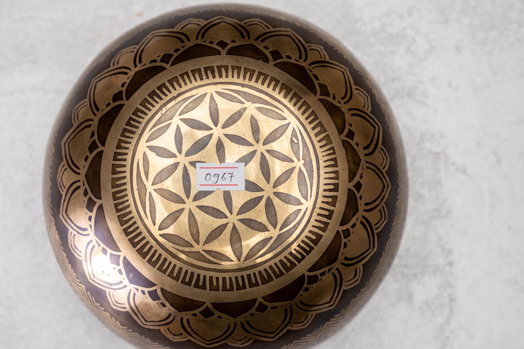 7.25' A Tone 3rd Octave Bronze 0967