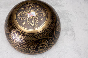 6.75' B Flat Tone 3rd Octave Bronze 01020