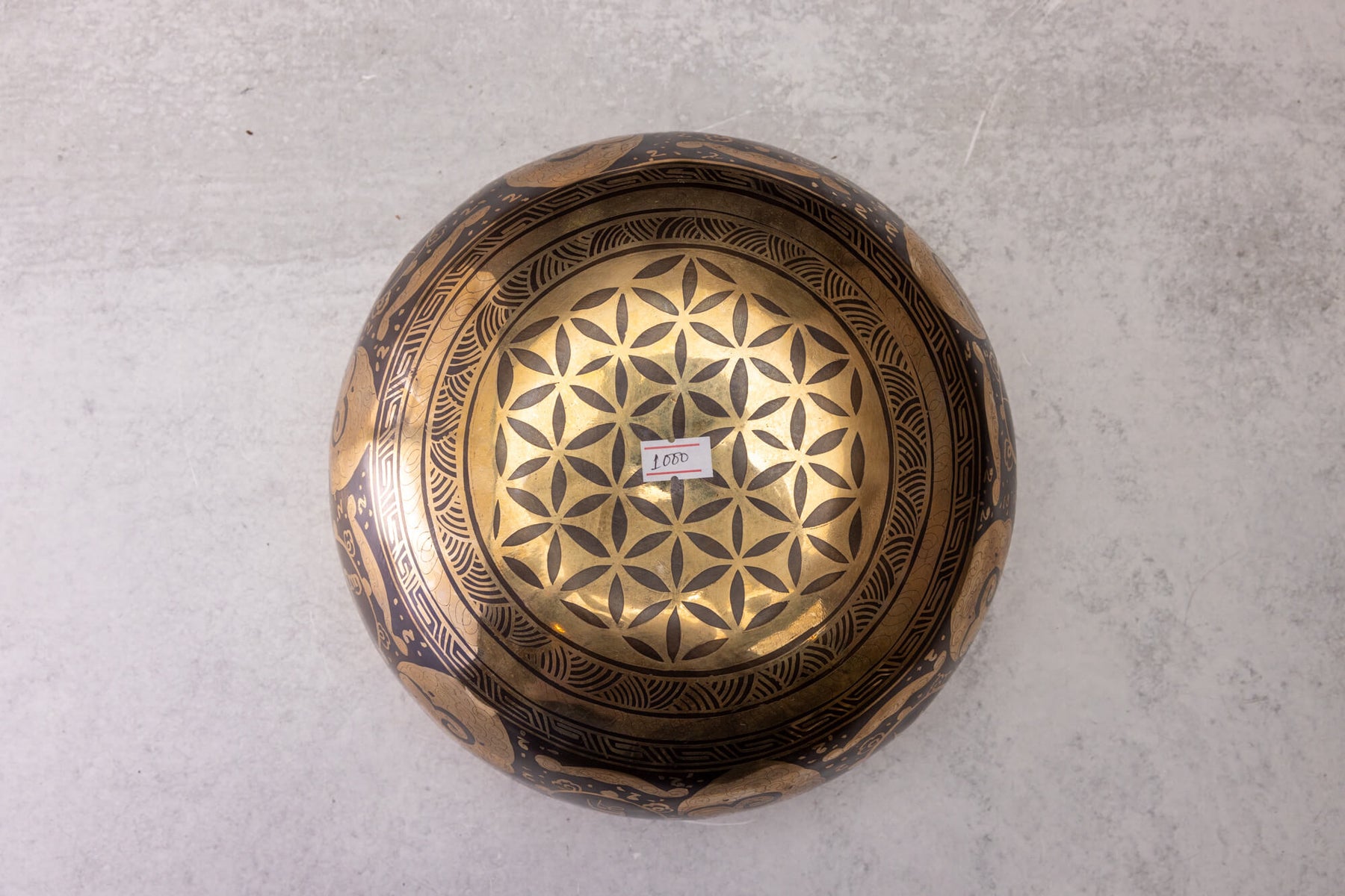 9.25' D Tone 3rd Octave Bronze 01000