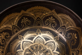 9" E Flat Tone 3rd Octave Bronze 0778