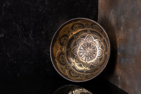 9" E Flat Tone 3rd Octave Bronze 0778