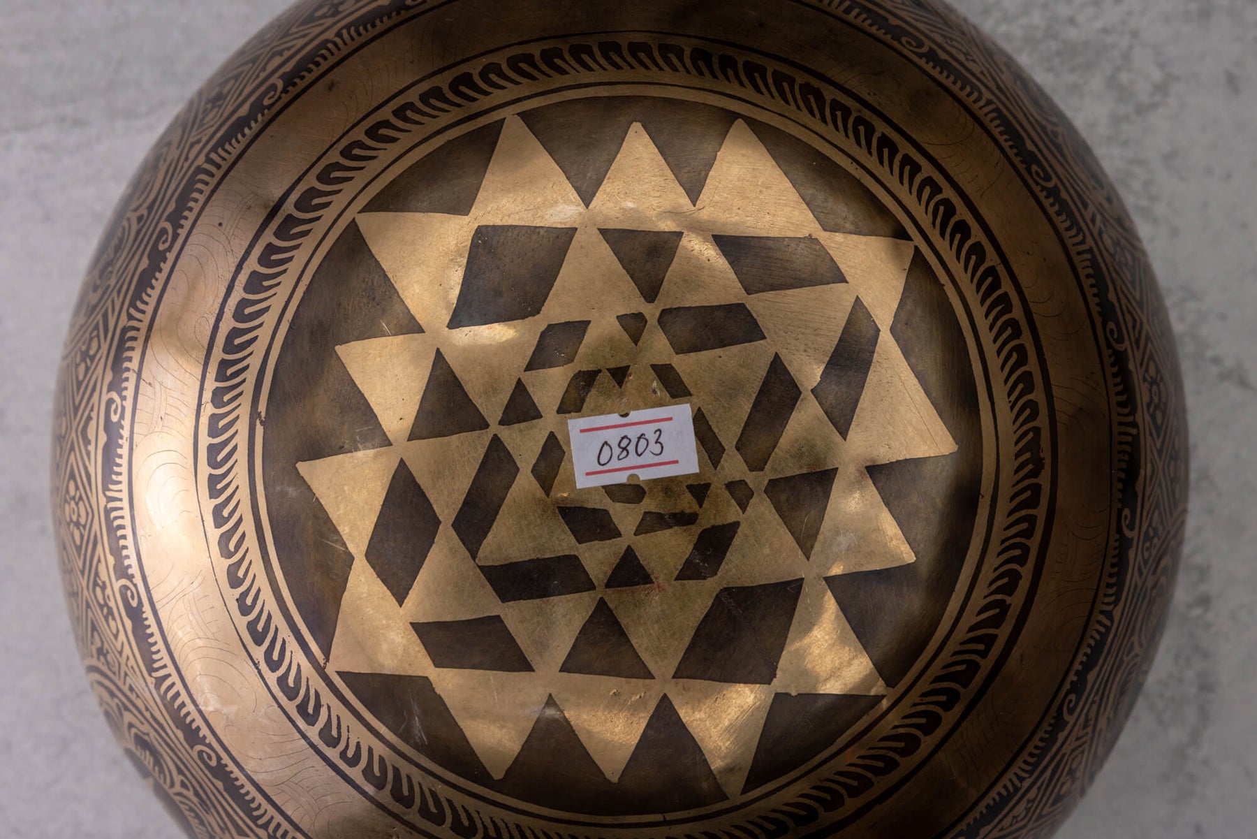 9.5' D Tone 3rd Octave Bronze 0803