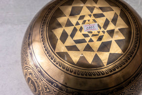 9.5' D Tone 3rd Octave Bronze 0803