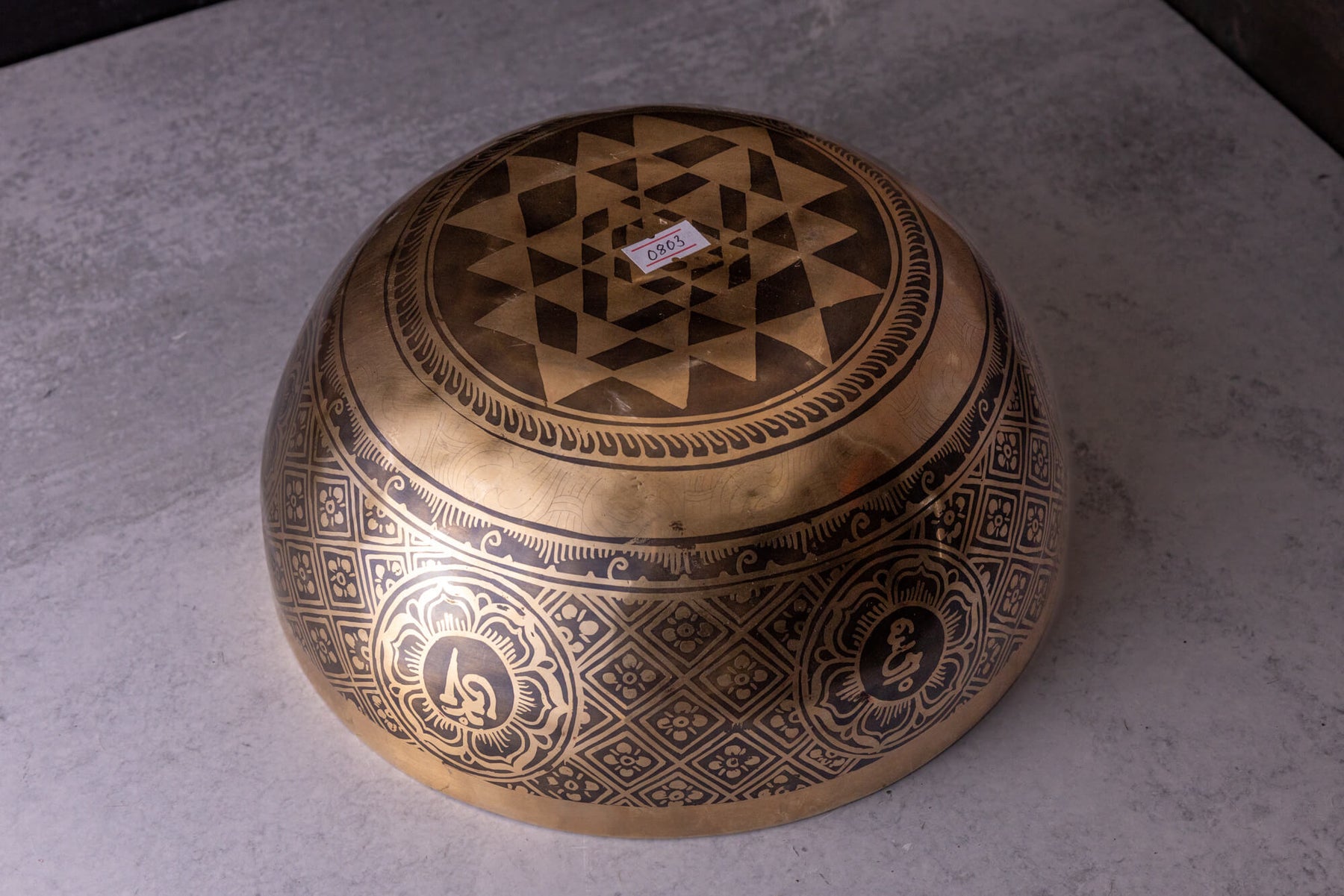 9.5' D Tone 3rd Octave Bronze 0803