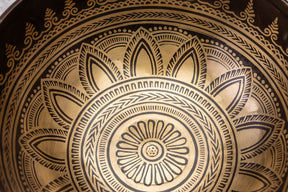 9' F Tone 3rd Octave Bronze 0814