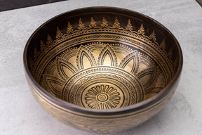 9' F Tone 3rd Octave Bronze 0814