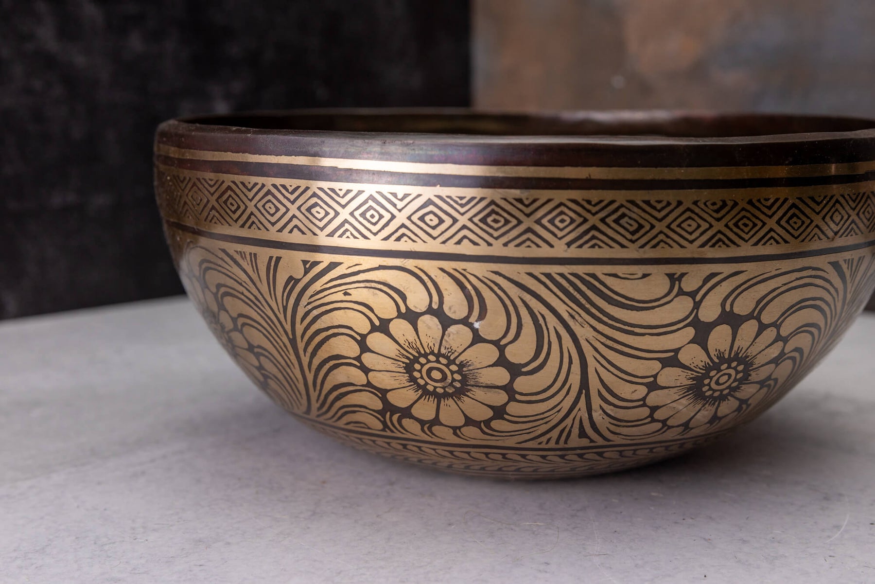 9' F Tone 3rd Octave Bronze 0814