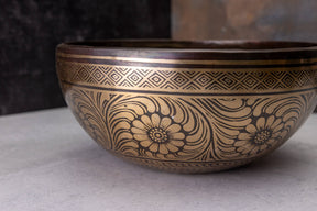 9' F Tone 3rd Octave Bronze 0814