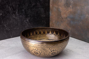 9' F Tone 3rd Octave Bronze 0814