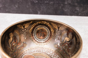 7' C# Tone 4th Octave Bronze 0919