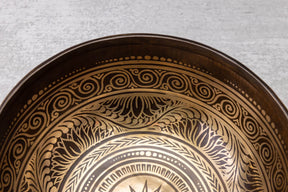 8.5' E Tone 3rd Octave Bronze 0963