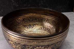 8.5' E Tone 3rd Octave Bronze 0963