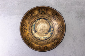 8.5' F# Tone 3rd Octave Bronze 0985