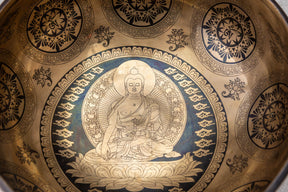 8.5' F# Tone 3rd Octave Bronze 0985