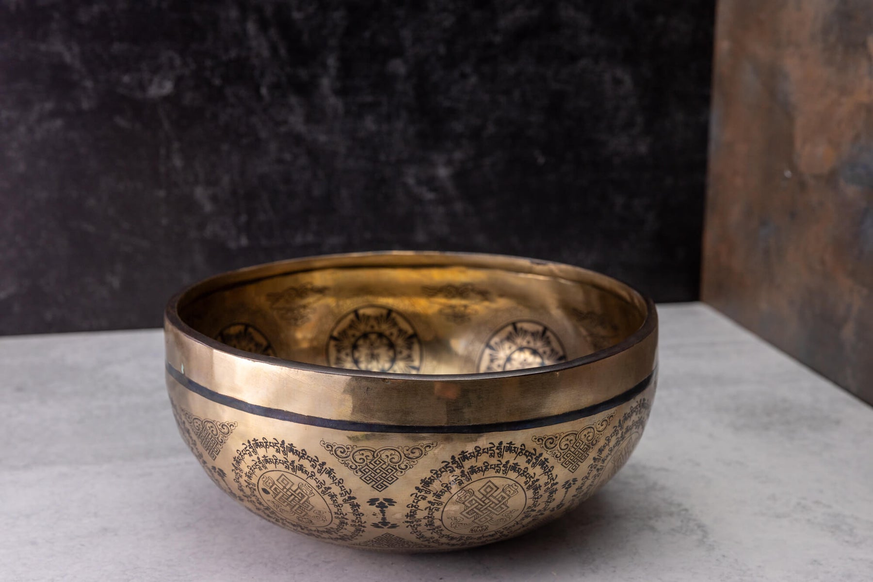 8.5' F# Tone 3rd Octave Bronze 0985