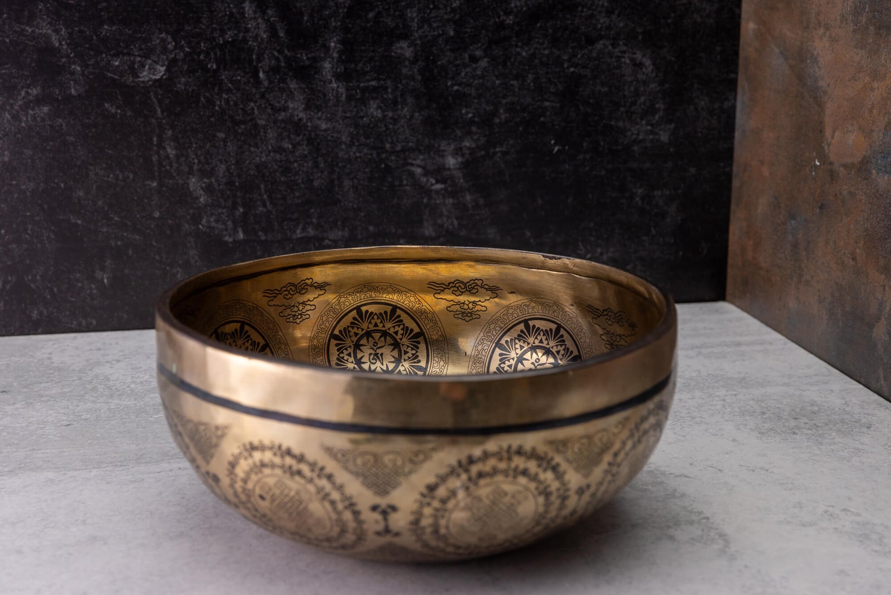 8.5' F# Tone 3rd Octave Bronze 0985