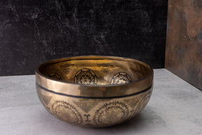 8.5' F# Tone 3rd Octave Bronze 0985