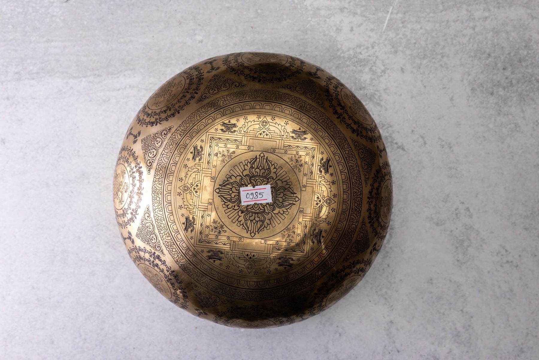 8.5' F# Tone 3rd Octave Bronze 0985