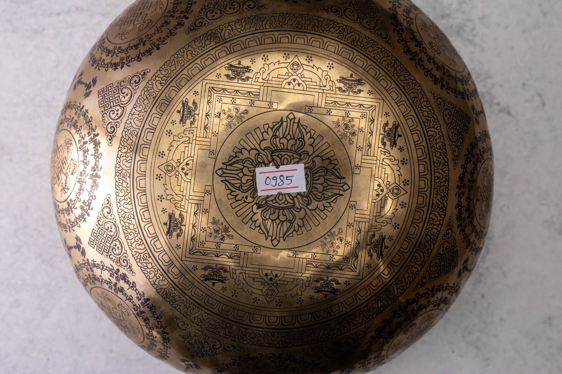 8.5' F# Tone 3rd Octave Bronze 0985