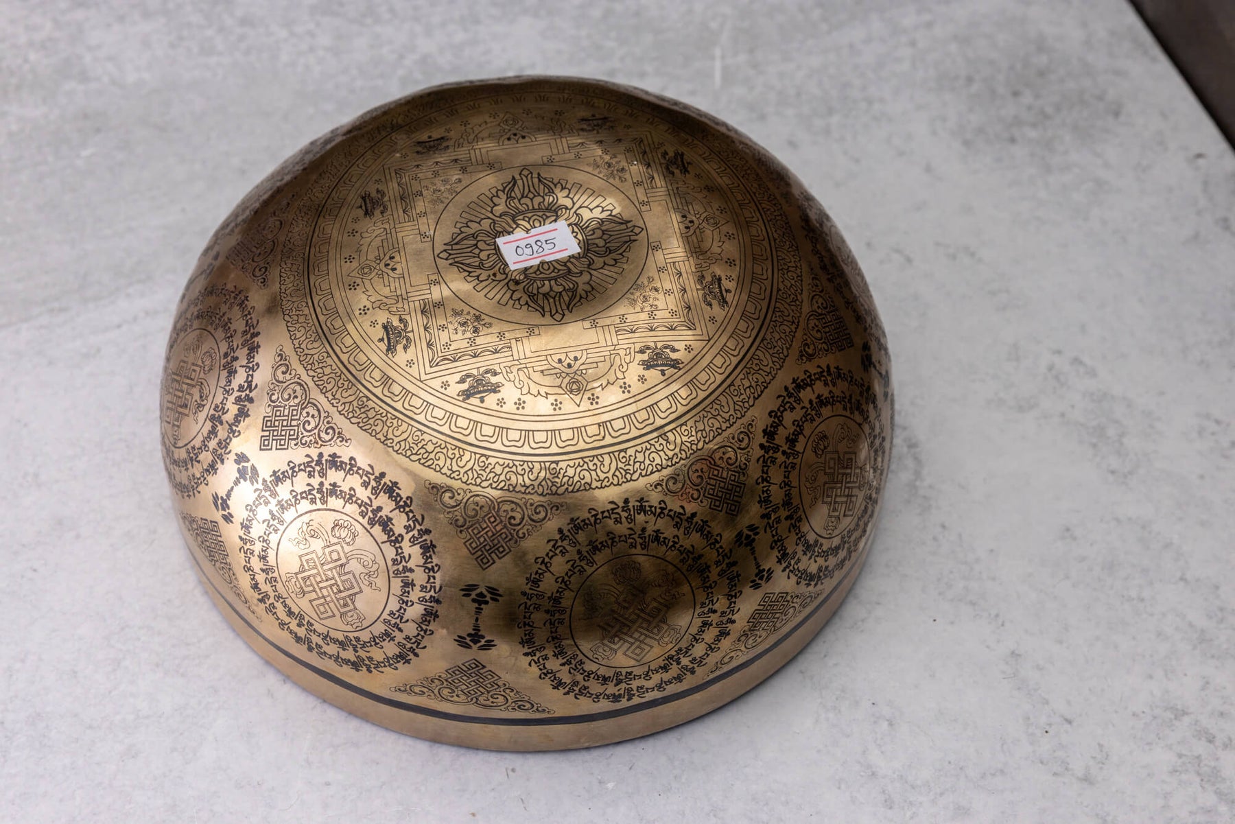 8.5' F# Tone 3rd Octave Bronze 0985