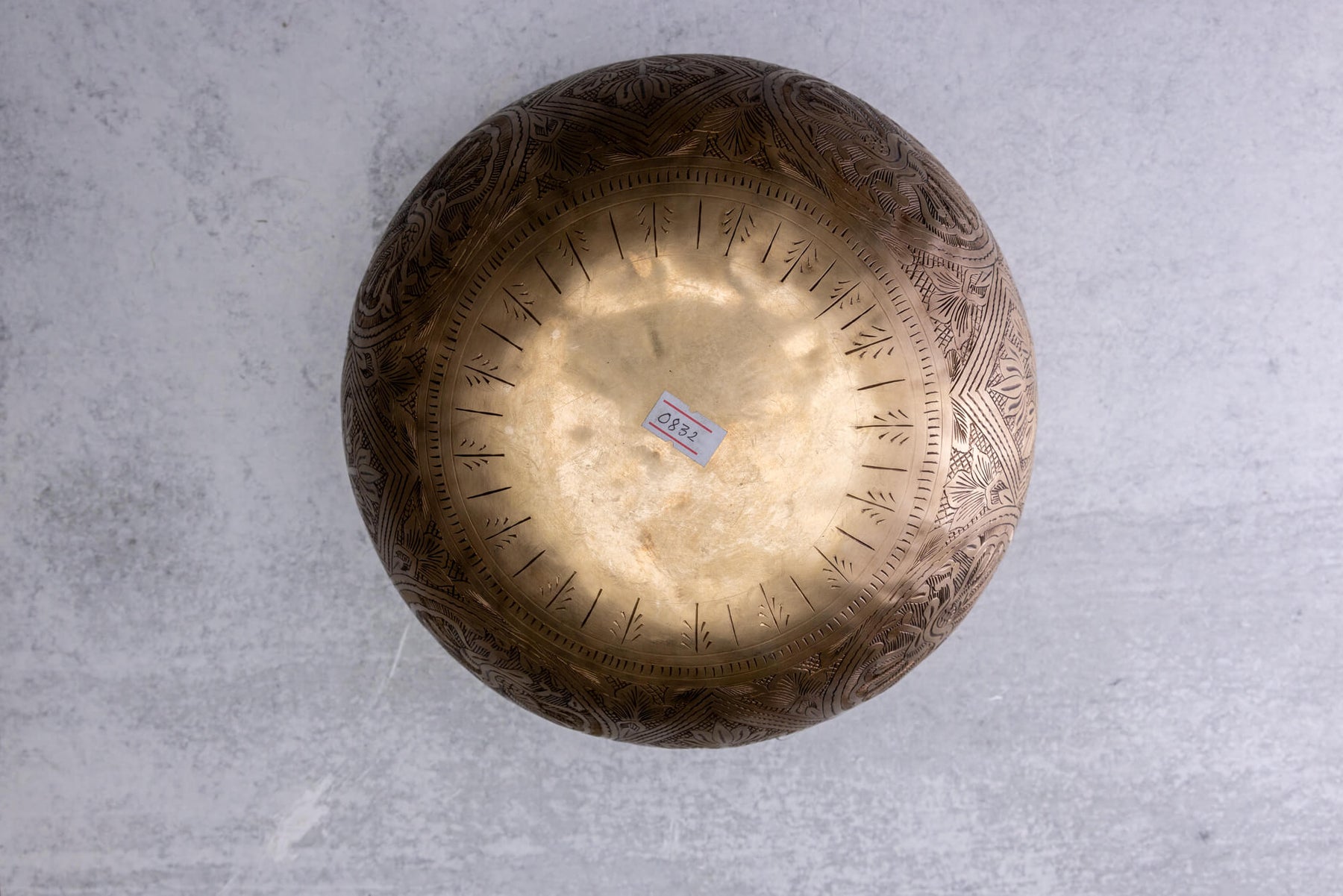 9.5' C Tone 3rd Octave Bronze 0832