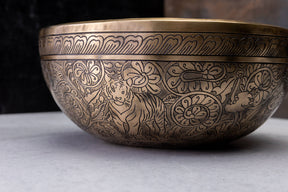 9.5' A Tone 3rd Octave Bronze 0853