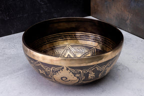 9' E Tone 3rd Octave Bronze 0948