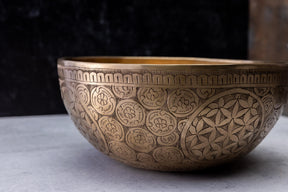 8.5' F Tone 3rd Octave Bronze 0839