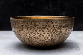 8.5' F Tone 3rd Octave Bronze 0839