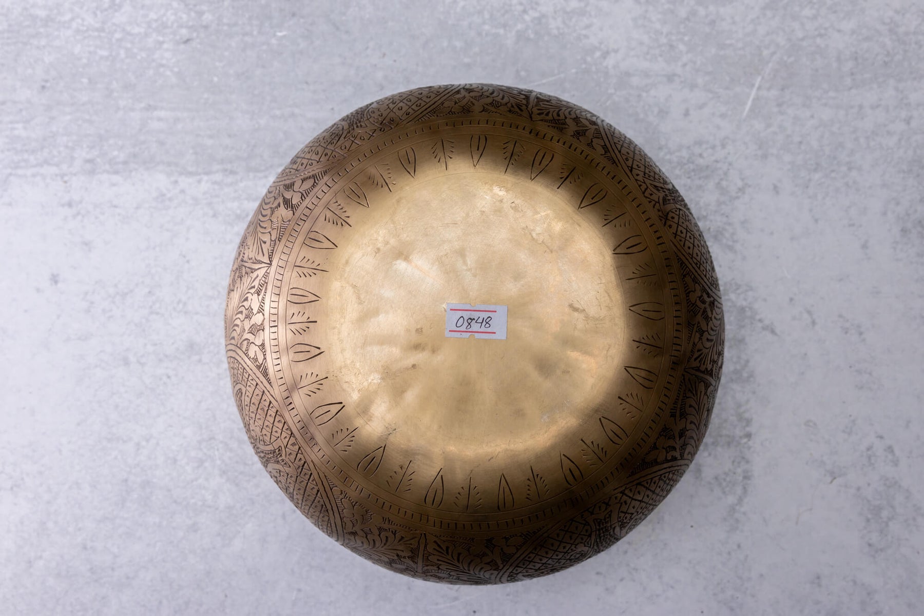 10.25' E Flat Tone 3rd Octave Bronze 0848