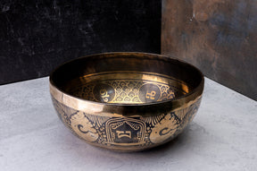 9.5' C Tone 3rd Octave Bronze 0997