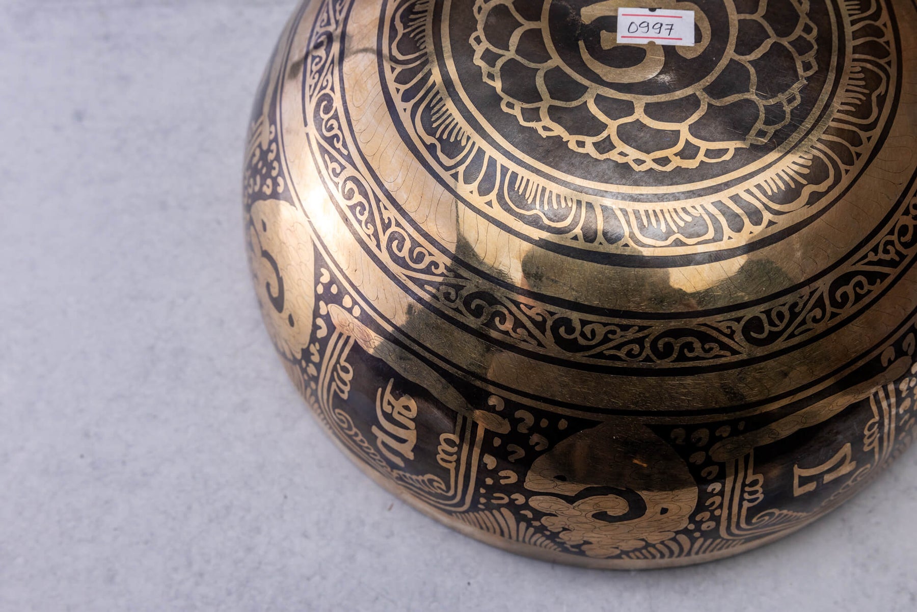 9.5' C Tone 3rd Octave Bronze 0997