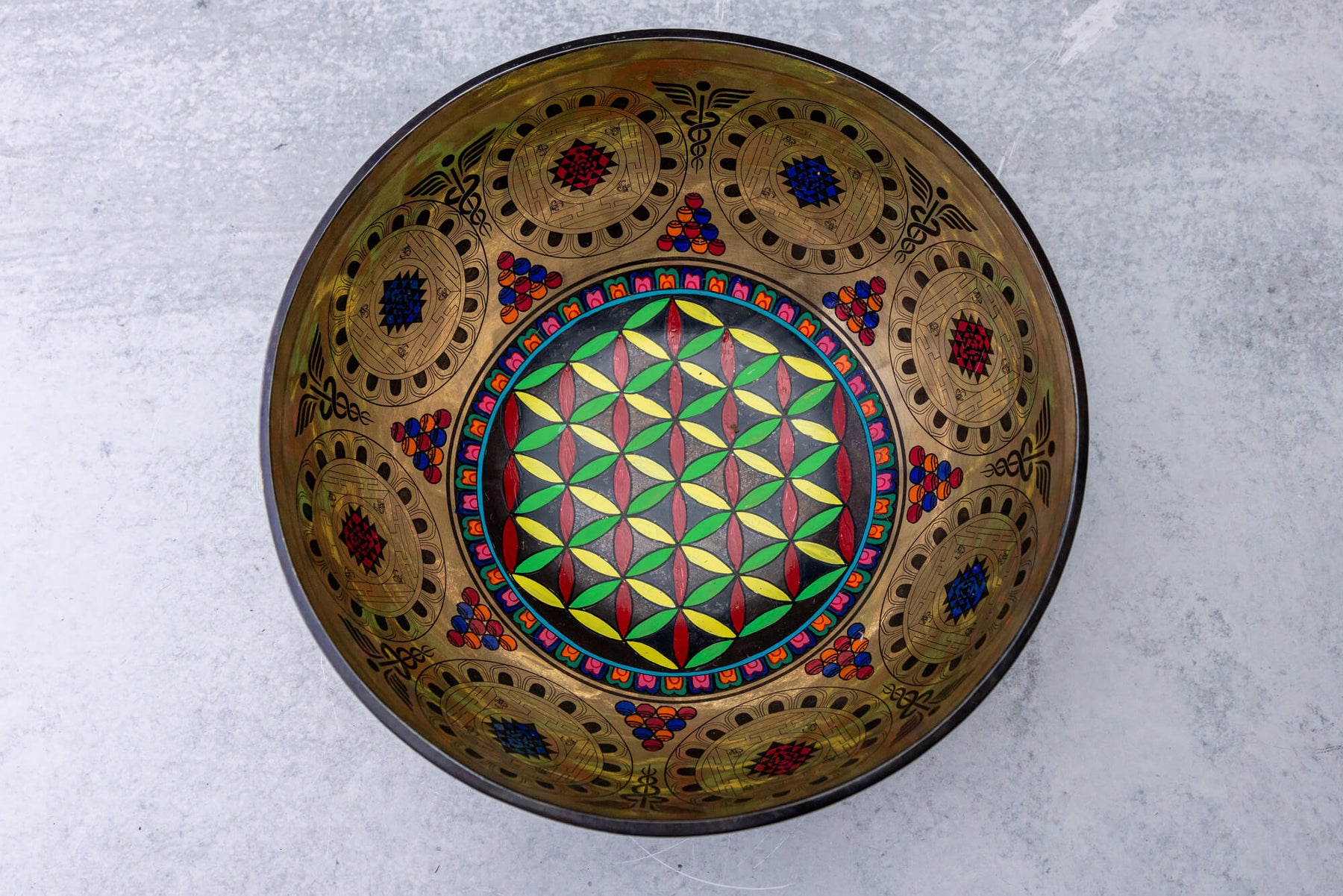 9.25' D Tone 3rd Octave Bronze 0909